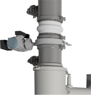 Schedio graphic showing a technical illustration of processing equipment with the title 'Schedio - The Power of Together.'